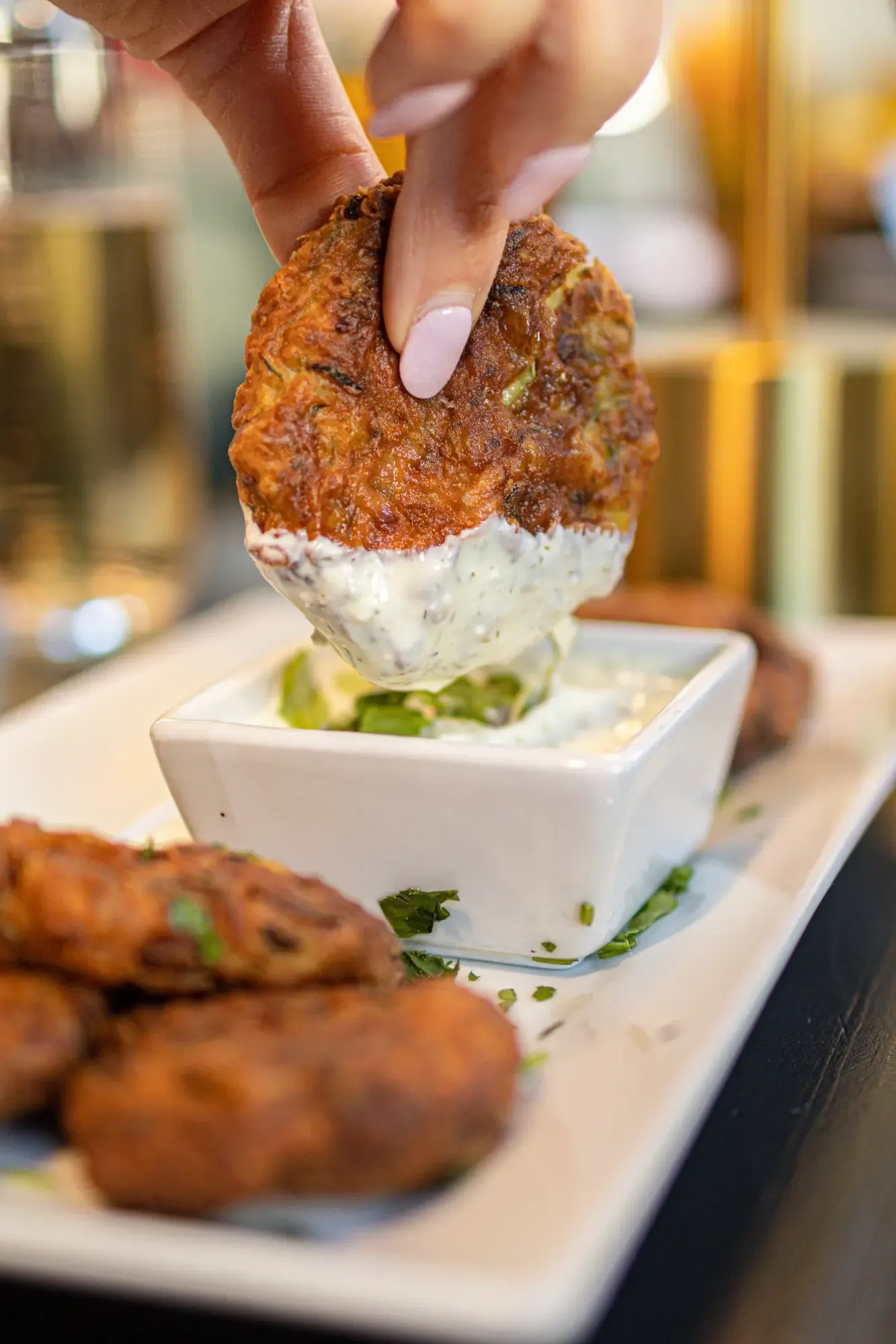 Zucchuni Fritter Balls