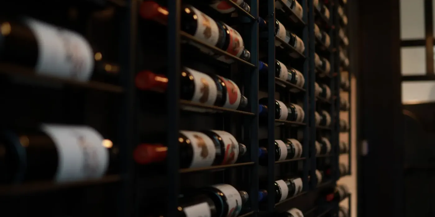 Burger with fries and coctail